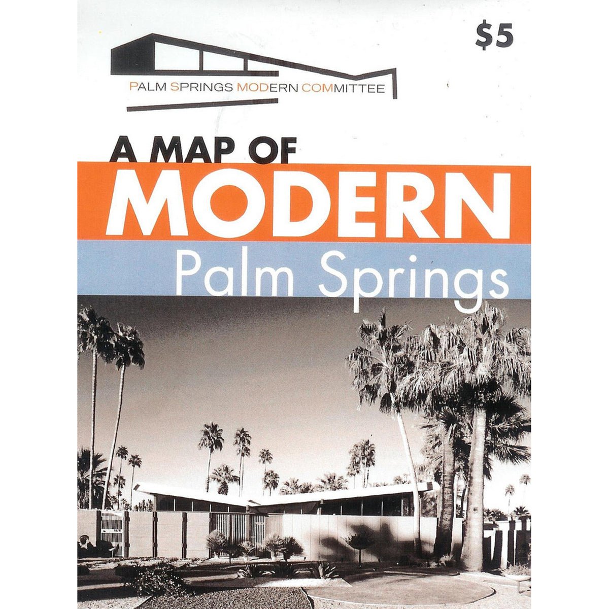 Modern Map of Palm Springs