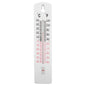 White Plastic Indoor Thermometer
