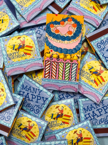 Birthday Cake Matchbook