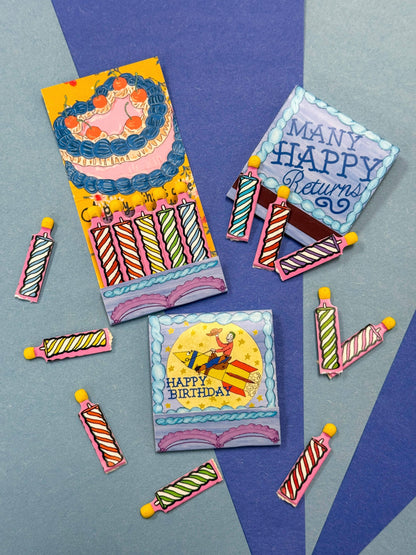 Birthday Cake Matchbook
