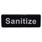 Sanitize Sign - 9 x 3